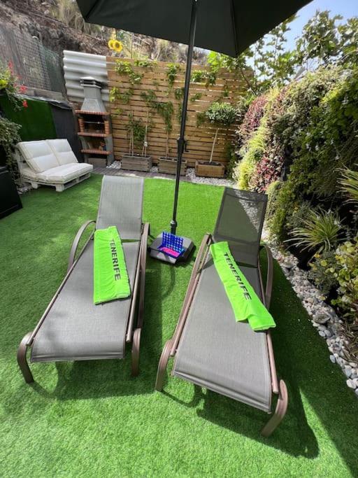Relaxing Garden Los Cristianos Con Jacuzzi Y Barbacoa Arona  Luaran gambar