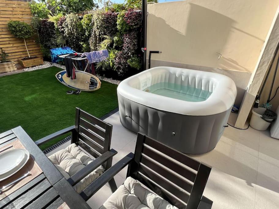Relaxing Garden Los Cristianos Con Jacuzzi Y Barbacoa Arona  Luaran gambar